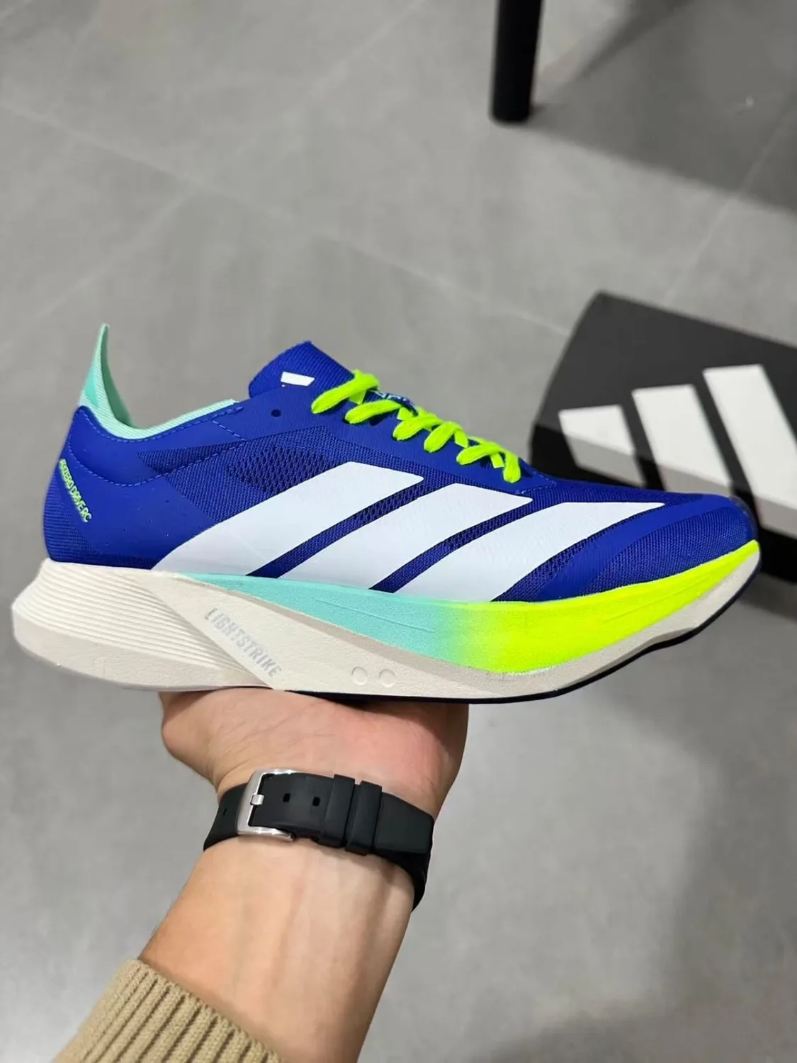 Adidas Adizero azul e volt